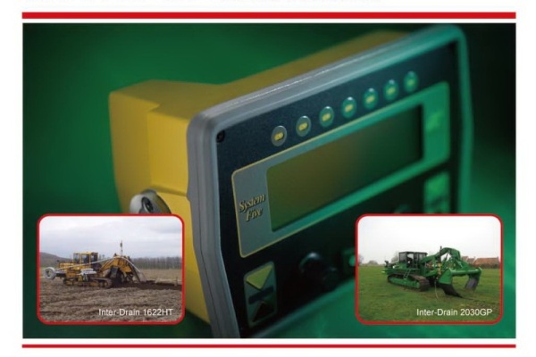 topcon machine control for trencher and plow